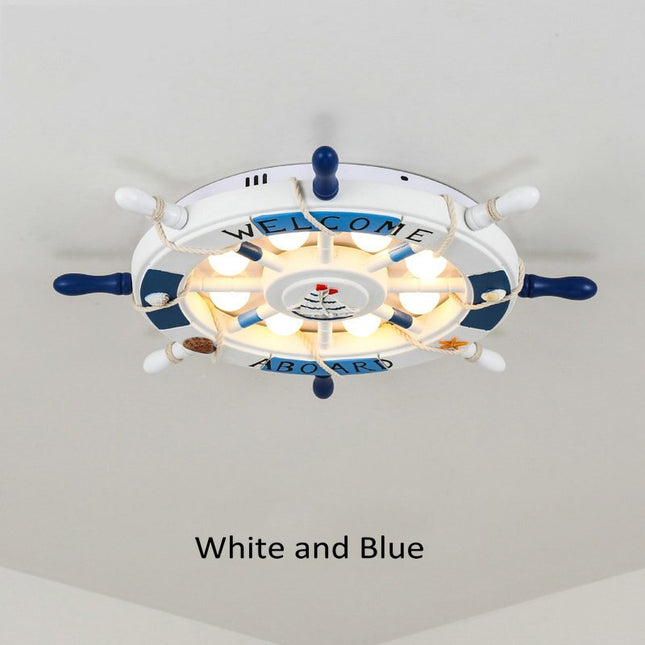 ChandelierDecor - Kids Boat Wheel Light: Fun and Safe Accessories for Boating