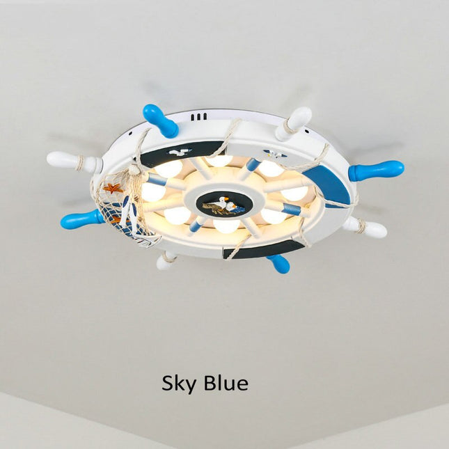ChandelierDecor - Kids Boat Wheel Light: Fun and Safe Accessories for Boating