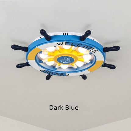 ChandelierDecor - Kids Boat Wheel Light: Fun and Safe Accessories for Boating