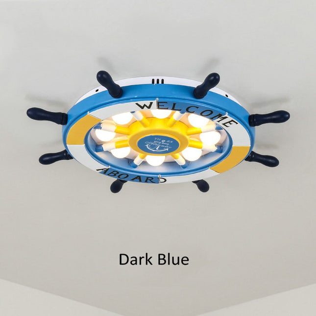 ChandelierDecor - Kids Boat Wheel Light: Fun and Safe Accessories for Boating