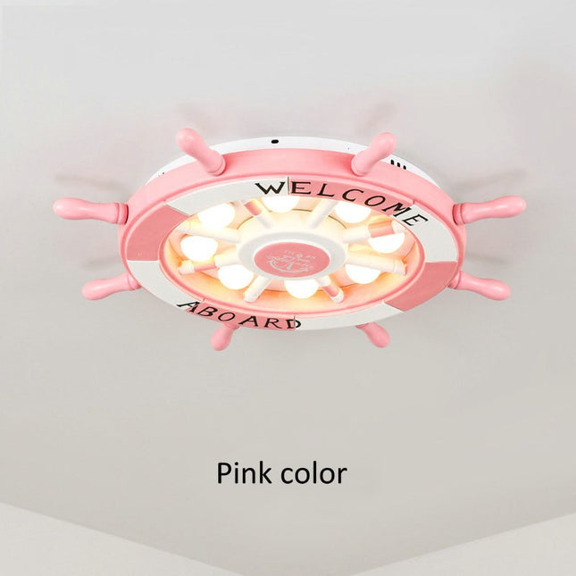 ChandelierDecor - Kids Boat Wheel Light: Fun and Safe Accessories for Boating