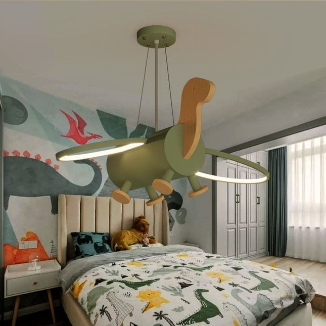 ChandelierDecor - Kids Dinosaur Ceiling Light - Fun Room Decor for Children