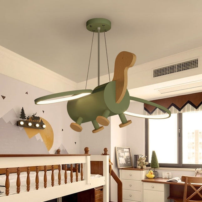 ChandelierDecor - Kids Dinosaur Ceiling Light - Fun Room Decor for Children