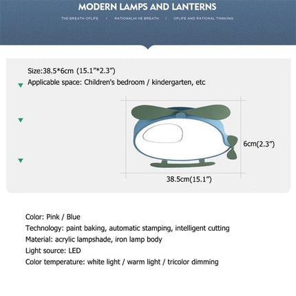 ChandelierDecor - Kids Helicopter Light - Illuminate Your Airborne Adventures