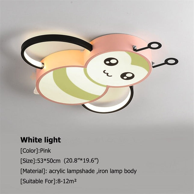 ChandelierDecor - Kids Honey Bee Ceiling Light | Kids Room Decor Lights