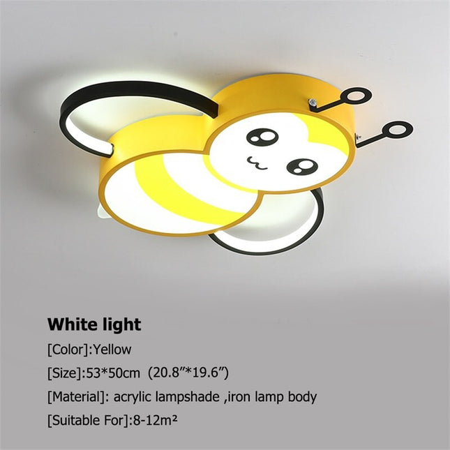 ChandelierDecor - Kids Honey Bee Ceiling Light | Kids Room Decor Lights