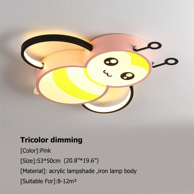 ChandelierDecor - Kids Honey Bee Ceiling Light | Kids Room Decor Lights