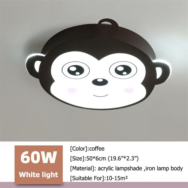 ChandelierDecor - Kids Monkey Ceiling Light | Kids Room Decor Lights