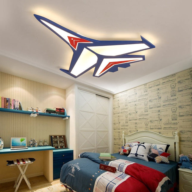 ChandelierDecor - Kids Nursery Aeroplane Light - Your Little Aviator's Room