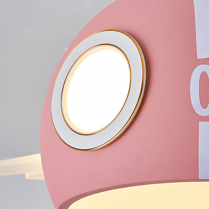 ChandelierDecor - Kids Room Helicopter Ceiling Fan with Light - Art Deco Style