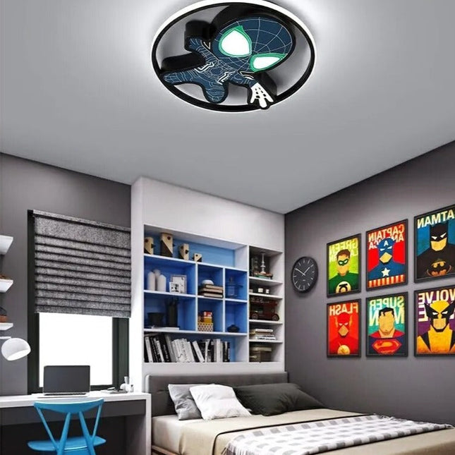 ChandelierDecor - Kids Spiderman Ceiling Light | Kids Room Decor Lights