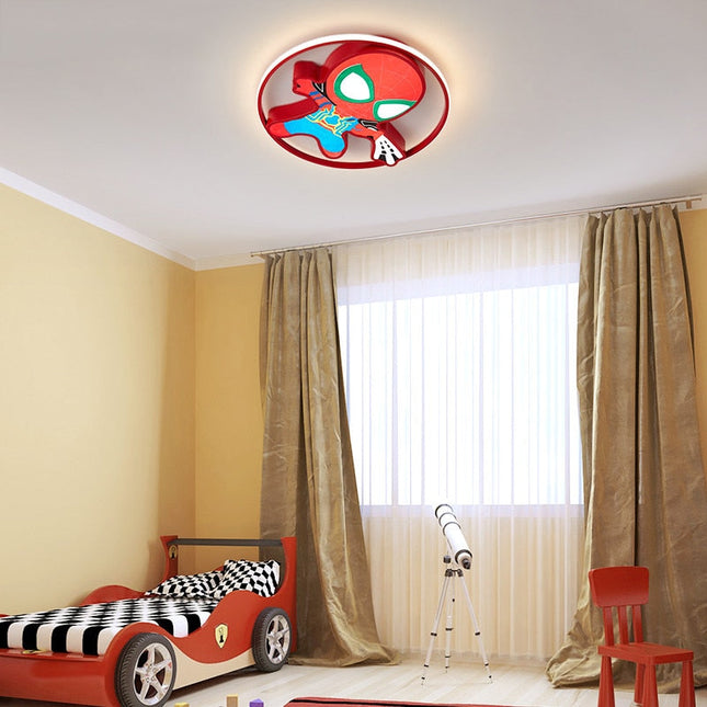 ChandelierDecor - Kids Spiderman Ceiling Light | Kids Room Decor Lights