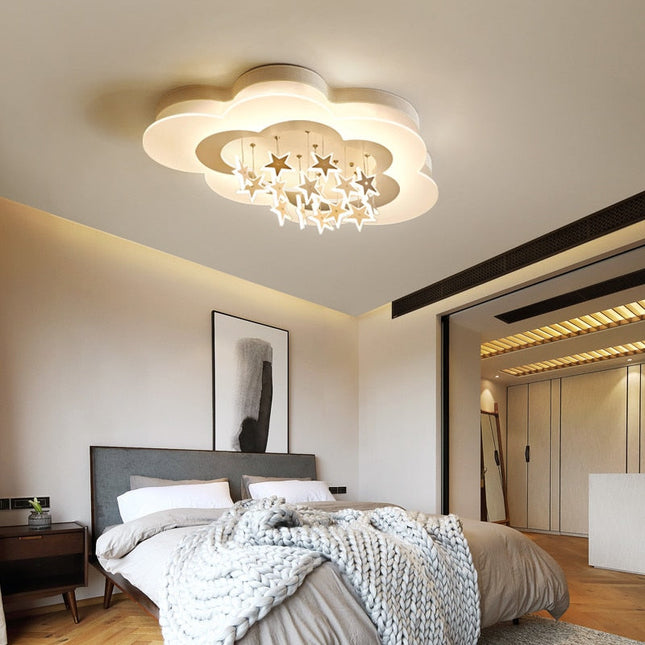 ChandelierDecor - Kids Stars Clouds Ceiling Light | Kids Room Decor Lights