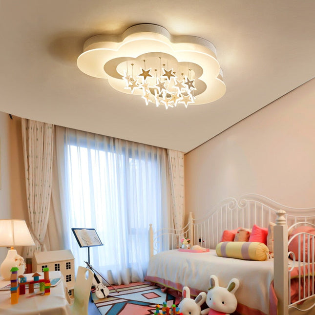 ChandelierDecor - Kids Stars Clouds Ceiling Light | Kids Room Decor Lights