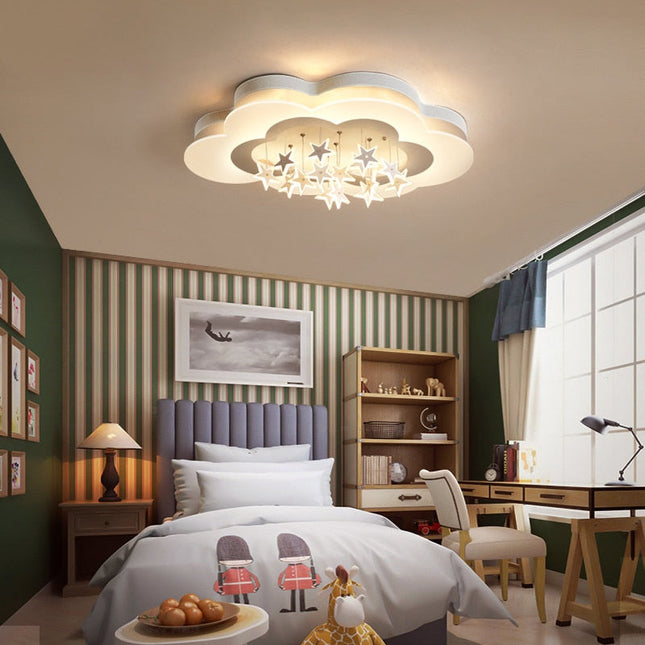 ChandelierDecor - Kids Stars Clouds Ceiling Light | Kids Room Decor Lights