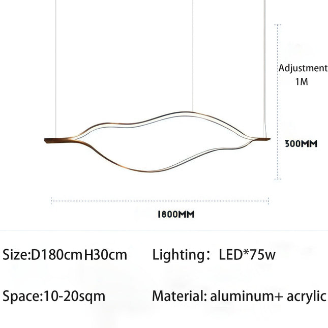 ChandelierDecor - Kiss Acrylic Chandelier: Authentic and Elegant Lighting