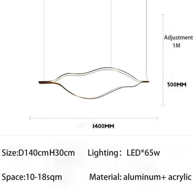 ChandelierDecor - Kiss Acrylic Chandelier: Authentic and Elegant Lighting