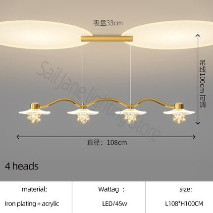 ChandelierDecor - Kitchen Island Crystal Globes Chandelier - Spark Your Space