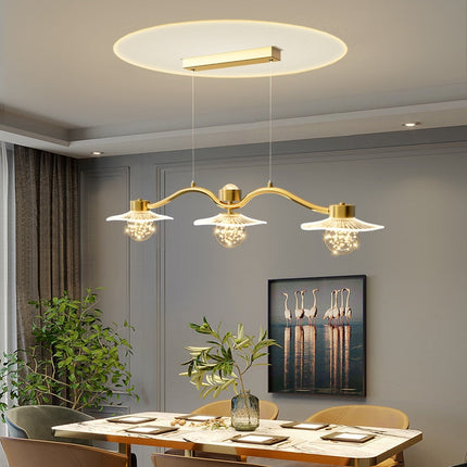 ChandelierDecor - Kitchen Island Crystal Globes Chandelier - Spark Your Space