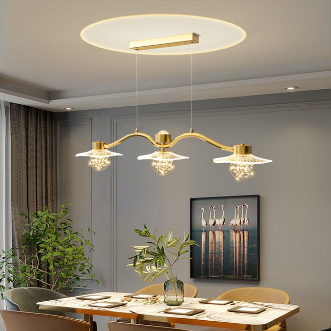 ChandelierDecor - Kitchen Island Crystal Globes Chandelier - Spark Your Space