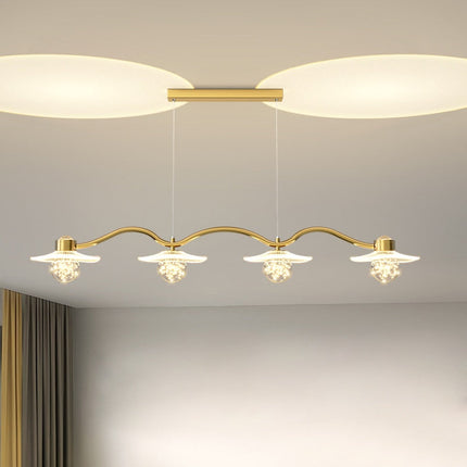 ChandelierDecor - Kitchen Island Crystal Globes Chandelier - Spark Your Space