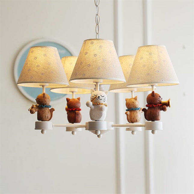 ChandelierDecor - Kitty Chandelier: Exquisite Lighting for a Playful Touch