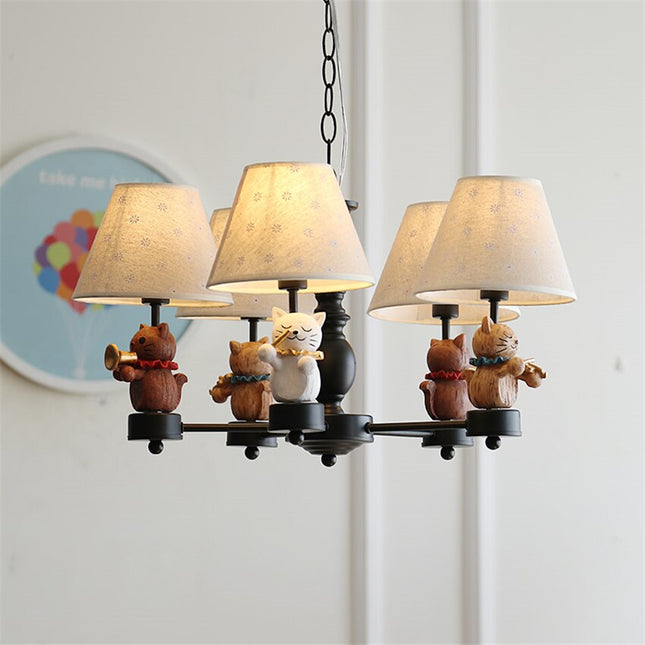 ChandelierDecor - Kitty Chandelier: Exquisite Lighting for a Playful Touch