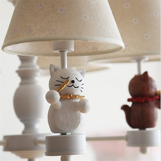 ChandelierDecor - Kitty Chandelier: Exquisite Lighting for a Playful Touch