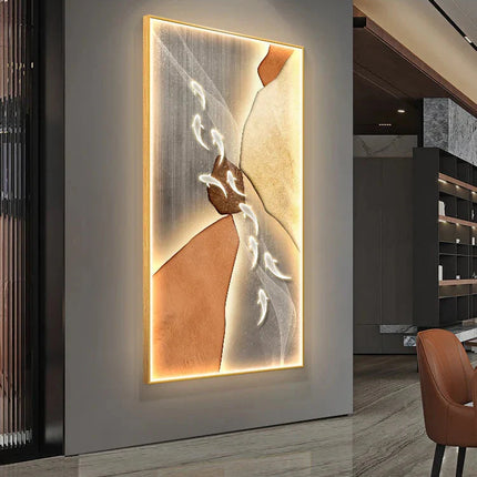 ChandelierDecor - Koi Fish Porch LED Wall Art