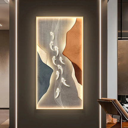 ChandelierDecor - Koi Fish Porch LED Wall Art