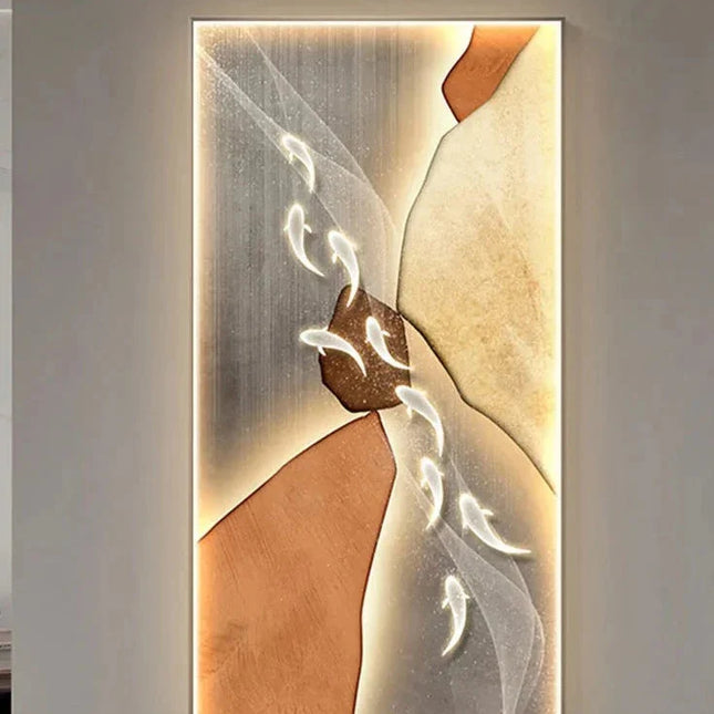 ChandelierDecor - Koi Fish Porch LED Wall Art