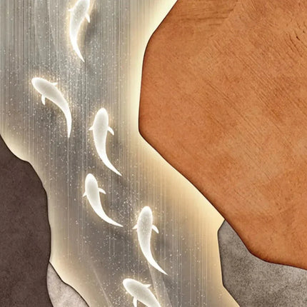 ChandelierDecor - Koi Fish Porch LED Wall Art