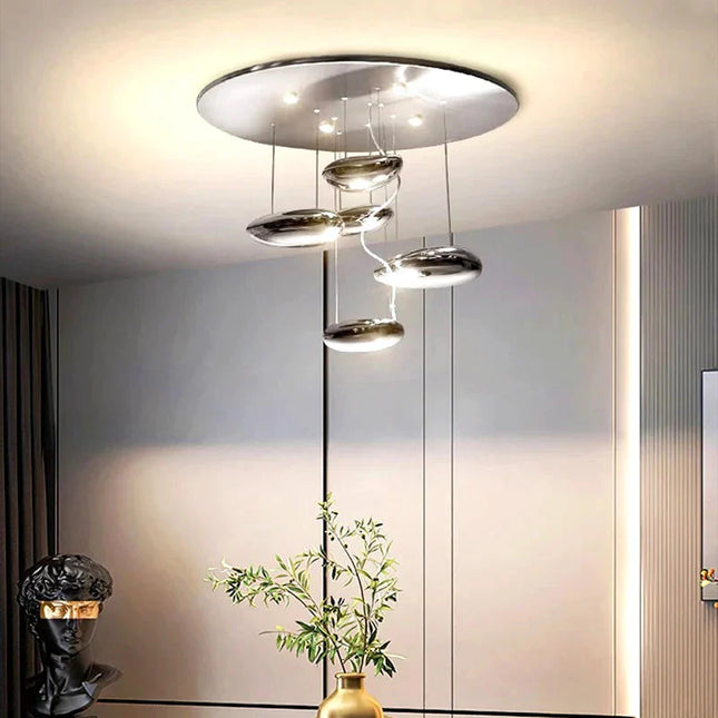 ChandelierDecor - Lava Pebbles Light Designer Chandelier for living Room
