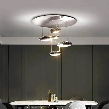ChandelierDecor - Lava Pebbles Light Designer Chandelier for living Room