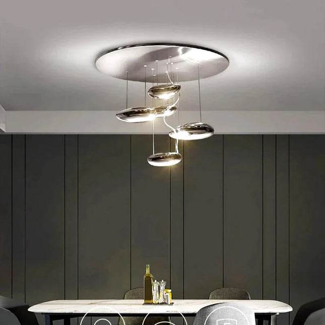 ChandelierDecor - Lava Pebbles Light Designer Chandelier for living Room