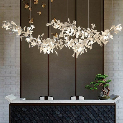 ChandelierDecor - Leaf Chandelier: Stunning Lighting Fixture