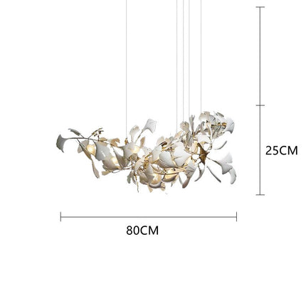 ChandelierDecor - Leaf Chandelier: Stunning Lighting Fixture