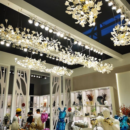 ChandelierDecor - Leaf Chandelier: Stunning Lighting Fixture