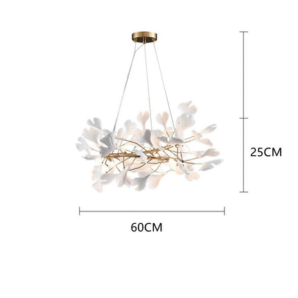ChandelierDecor - Leaf Chandelier: Stunning Lighting Fixture