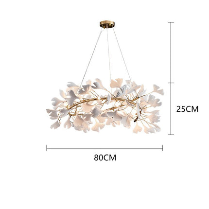 ChandelierDecor - Leaf Chandelier: Stunning Lighting Fixture