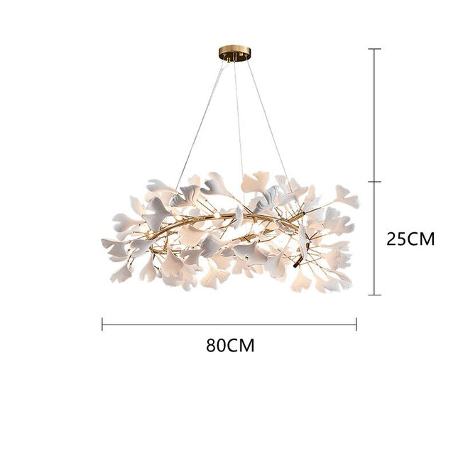 ChandelierDecor - Leaf Chandelier: Stunning Lighting Fixture