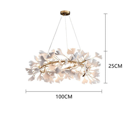 ChandelierDecor - Leaf Chandelier: Stunning Lighting Fixture