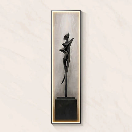 ChandelierDecor - LED Abstract Lady Art Wall Lamp for Home Decoration