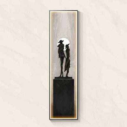 ChandelierDecor - LED Abstract Lady Art Wall Lamp for Home Decoration
