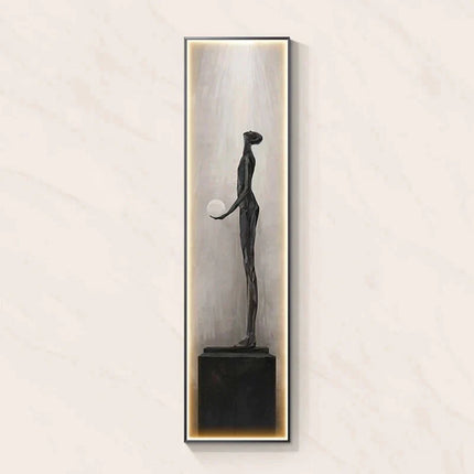 ChandelierDecor - LED Abstract Lady Art Wall Lamp for Home Decoration