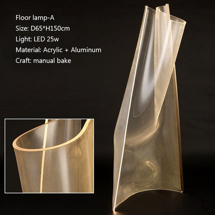ChandelierDecor - LED Acryl Floor Lamp