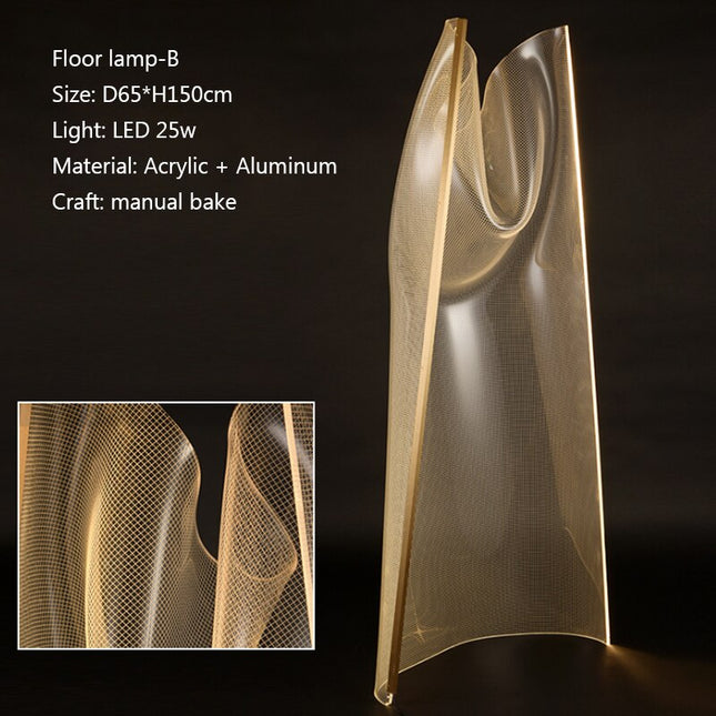 ChandelierDecor - LED Acryl Floor Lamp