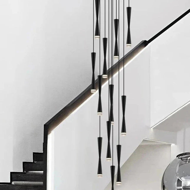 ChandelierDecor - LED Attic Bend Tubes Chandelier Lighting