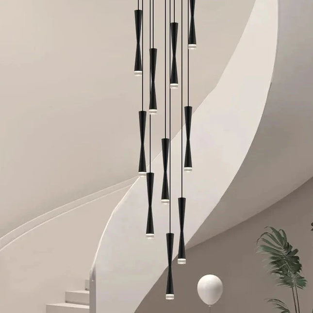 ChandelierDecor - LED Attic Bend Tubes Chandelier Lighting