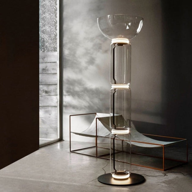 ChandelierDecor - LED Glass Floor Lamp Lighting for Living Room